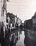 Il naviglio interno dal ponte della stia come appariva prima della sua copertura tra gli anni 50 e 60, ora riviera dei ponti romani (Alessandro Brescia)